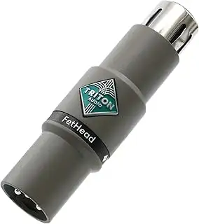 FetHead Hochwertiger Inline-Mikrofonvorverstärker | Extrem rauscharme 27 dB | Ve