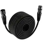 EBXYA XLR Kabel Mikrofonkabel 30M 3-Pin symmetrisch XLR Stecker auf Buchse Kabel Mikrofonkabel DMX Kabel Mikrofon Patch Kabel
