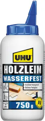 UHU Holzleim WASSERFEST, Flasche 750g