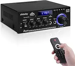 HiFi-Verstärker AK45 Mini Bluetooth Stereo-Audioverstärker Receiver 12V/ 220V 60