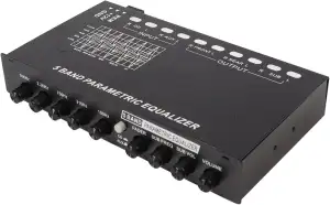 5 Band Grafik EQ Equalizer , Auto Audio Equalizer , Feinabstimmung , Stabile Übertragung , Top Klangqualität für Fahrzeuge