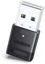 UGREEN Bluetooth 6.0 Adapter Dongle für PC, USB Bluetooth Stick für Maus, Tastatur, Kopfhörer, Handy, Controller, nur für Windows 11/10/8.1