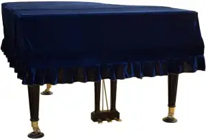 Pleuche Schutzabdeckung für Flügel, Grand Piano Abdeckung Klavier Dust Cover Grand Piano-Abdeckung,flügel Klavier Staubschutz
