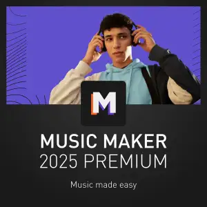 MAGIX Music Maker 2025 Premium – MUSIC MADE EASY | Audio Software | Musikprogram