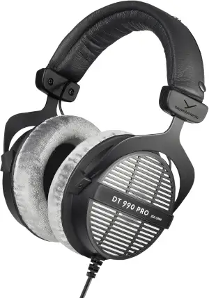beyerdynamic DT 990 PRO einseitig kabelgebundener Over-Ear-Studiokopfhörer für M