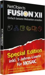 NetObjects Fusion 12 Professionelle Websites Webseiten erstellen für Windows 11 / 10 / 8 / 7