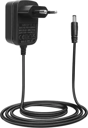 Netzteil für Gitarrenpedal 9V 1A, Mitte Negativ Hülse Positiv, Pedal Netzgerät N