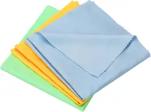 3 Stück Instrumenten Reinigungstuch 30x30cm Instrumenten-Poliertuch Gitarre Rein