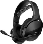 HyperX Cloud Jet – Dual Wireless Gaming Headset, 2.4GHz & Bluetooth, PC, Mac, PS5, PS4, Mobile, 40mm Treiber, 25 Stunden Akkulaufzeit, Swivel-to-Mute Mikrofon, Leichtes Design, Schwarz