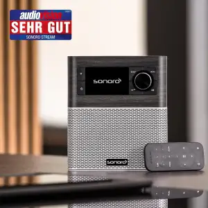 sonoro Stream Internetradio (UKW, Bluetooth, DAB, Spotify, Amazon, Deezer, App, 