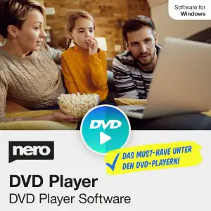 Nero DVD Player Unlimited Software | DVDs abspielen & Videoformate wie MP4, MKV,