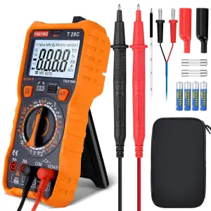 Digital Multimeter, True RMS 6000 Zählungen Manuelle Bereich Spannungsprüfer Str