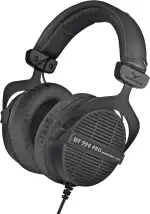 beyerdynamic DT 990 Pro einseitiger, kabelgebundener Over-Ear-Studio-Kopfhörer für Mixing, Mastering und Editing in 250 Ohm, Farbe schwarz