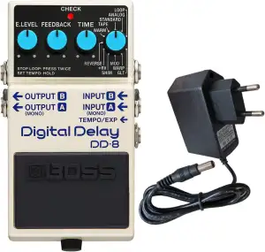Boss DD-8 Digital Delay Effektgerät + keepdrum Netzteil