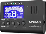 MT1 Metronom Stimmgerät, 3 in 1 Digitales Metronom Stimmgerät Tongenerator für Gitarre Bass Ukulele Violine Saxophon Trompete Klarinette Flöte, Präzise Stimmung und Tempo für Alle Instrumente