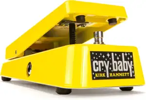 Jim Dunlop - Kirk Hammett Cry Baby® Wah Yellow Sparkle Edition KH95Y
