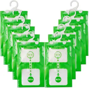 10er-Pack Feuchtigkeitsabsorber, Moisture Absorber, Hängender Luftentfeuchter, A