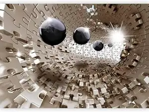 murando - Vlies Fototapete 3d Effekt 100x70cm Foto tapete Schlafzimmer Wohnzimme