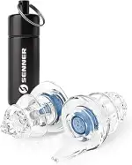 Senner MusicPro Soft Ohrstöpsel – Gehörschutz für Konzert, Festival & Musik – In Ear, transparent...