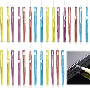 28 Stück USB-C-Reinigungsset, Professionelles Reinigungswerkzeug für Ladebuchse,