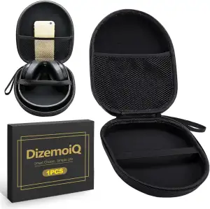 Kopfhörer Case für Over-Ear Kopfhörertasche mit Hartschale Stoßfest und Wasserdi