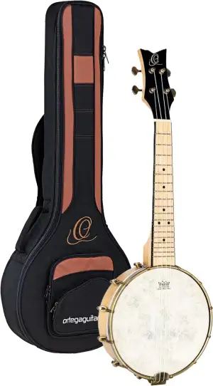 Ortega Guitars Banjo Ukulele Akustisch – Banjolele Series – Open Back – Remofell