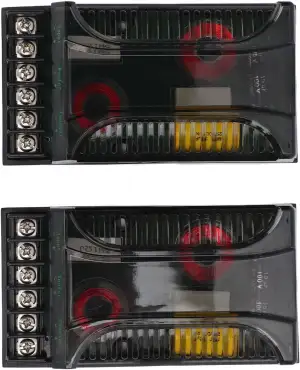Ausla 500 W 2-Wege-Car-Audio-Passiv-Crossover-Netzwerke, 2er-Pack Klangverstärku