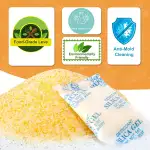 20g x 25 Stück Silicagel Beutel Kieselgel Trockenmittel Pakete mit Feuchtigkeitsanzeige Silica Gel Regenerierbar Desiccant Trocknungskristalle Lebensmittelqualität Silikagel Wiederverwendbar