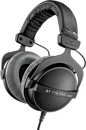 beyerdynamic DT 770 PRO 80 Ohm Over‑Ear‑Studiokopfhörer. Geschlossene Bauweise, 