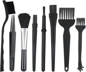 8 Stück Pc Reinigungsset, Nylon Pc Reinigung, Reinigungspinsel Antistatische, Tastatur Reinigung Bürste, Kleine Reinigungsbürste, Elektronische Kleine Bürste Für Tastaturen, Laptops, Kameras