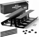 Kabelkanal Schreibtisch - Kabelmanagement Schreibtisch Organizer Kabeldurchführung - Cable Manage...