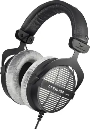beyerdynamic DT 990 Pro einseitiger, kabelgebundener On-Ear-Studio-Kopfhörer für