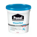 Ponal Holzleim Wasserfest, Montagekleber mit hoher Verleimungsfestigkeit für Feuchträume, wasserf...
