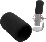 SUNMON für HyperX QuadCast Pop-Filter Windschutz, Mikrofon Schaumstoff Windschutz zur Geräuschreduzierung, verbesserte Klangqualität, Mikrofon Windschutzscheibe Pop-Filter für HyperX QuadCast S