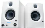 PreSonus Eris 3.5BT Gen 2 in weiß, 3,5"-Aktivlautsprecher für Multimedia, Gaming, hochwertige Studio-Musikproduktion mit Bluetooth, 50 W Leistung,Weiß