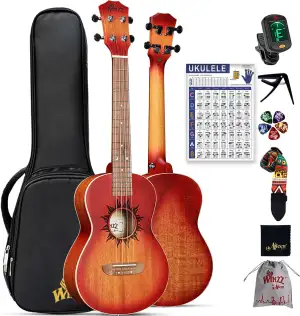 Winzz Tenor Ukulele für Erwachsene Anfänger, 26 Zoll Mahagoni-holz, Einsteiger S