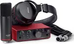 Focusrite Scarlett Solo Studio 4. Gen USB-Audio-Interface für Songwriter, Gitarristen, Sänger und...