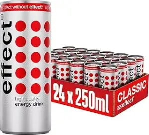 effect CLASSIC Energy Drink – Tray mit 24 x 250 ml Energy Dosen Einweg, Koffeinh