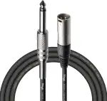 STAGG SAC3PXMDL - Audio- Patchkabel - 3 Meter - 1x XLR Male / 1x Klinke Male - 6,3mm