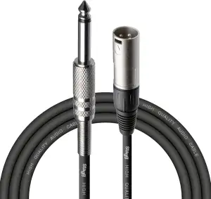 STAGG SAC3PXMDL - Audio- Patchkabel - 3 Meter - 1x XLR Male / 1x Klinke Male - 6
