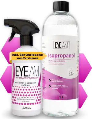 NEU: Isopropanol IPA 99,9% – Reinigungsalkohol 1 Liter für Küche, Haushalt, Kosmetik und Industrie