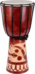 20cm Djembe Schlange Djembe Trommel Bongo Drum Handtrommel Buschtrommel Percussion Kinder Fair Trade