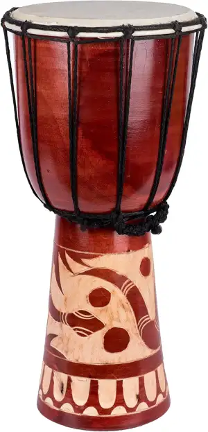 20cm Djembe Schlange Djembe Trommel Bongo Drum Handtrommel Buschtrommel Percussi