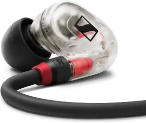 Sennheiser IE 100 PRO CLEAR Dynamische In-Ear-Hörer | Neuartiger 10mm-Breitbandw