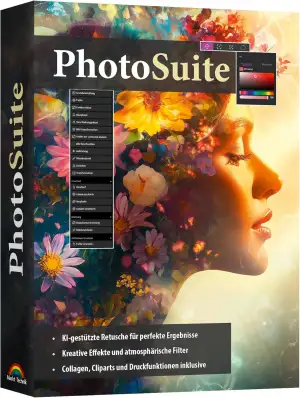 Photo Suite – KI Bildbearbeitung für Einsteiger & Profis Fotos bearbeiten, retus