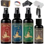 9-teiliges Gitarren-Reinigungsset mit Bundpolitur, Gitarrenreiniger verhindert Verschleiß, Verblassen und Risse, während Ihr Instrument jederzeit in seiner besten Optik und Klangqualität bleibt