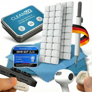 Reinigungsknete Handy Reinigungsset – iPhone Zuebhör mit 60 Reinigungsknete-Port