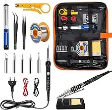 Lötkolben Set, 16 in 1 60W Soldering iron kit, 220-480°C Temperatur Einstellbar,