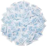 Silica Gel Beutel zur Aufbewahrung von Lebensmitteln, Luftfeuchtigkeit, 100 Packungen, Silica Gel Sachets Trockenmittel, Lebensmittelqualität, Feuchtigkeitsabsorber, Luftentfeuchter