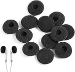 12 Stück Schaumstoff Ohrhörer Ohrpolster, Ohrhörer Pad Kopfhörer Ersatz-Schwamm-Abdeckungen Für O...